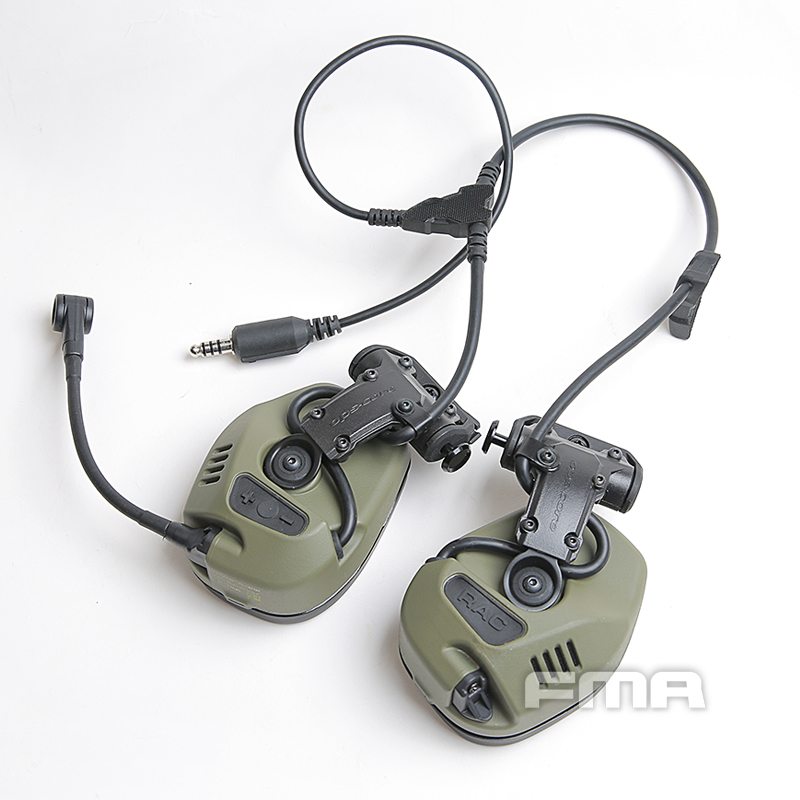 FMA RAC tactical headphones BK/DE/RG/MC/AOR1 TB1317 - Headset - FMA.HK